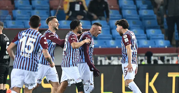 Sağdan soldan Zubkov! Trabzonspor - Çaykur Rizespor: 2-0 | MAÇ SONUCU