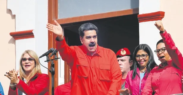 Venezuela'da Maduro destekçileri sokağa çıktı