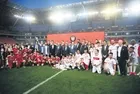 Türk futbolu omuz omuza! Mersin’de depremzede çocuklar için gösteri maçı düzenlendi