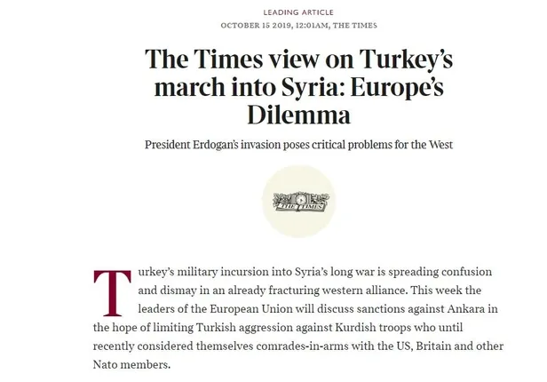 İngiliz gazetesi The Times'tan Türkiye analizi: Avrupa ülkelerine karşı net tavır aldı-1