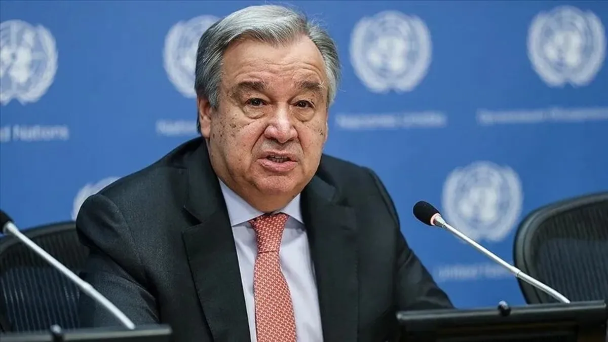 Guterres’ten Orta Doğu uyarısı: Gazze’de siviller ağır bedeller ödüyor