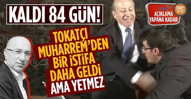 Muhabire tokat atan Muharrem Sarıkaya TGC’den istifa etti! Habertürk’ün ’soğuma’ taktiği devam ediyor