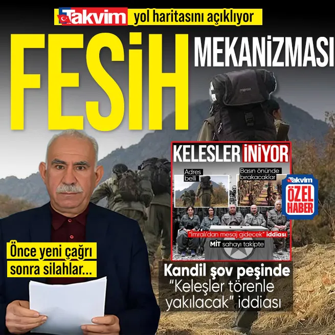 PKK nerede ve nasıl silah bırakacak? İmralıdaki 6. görüşme sonrası Öcalandan çağrı gelecek: Keleşler törenle yakılacak iddiası