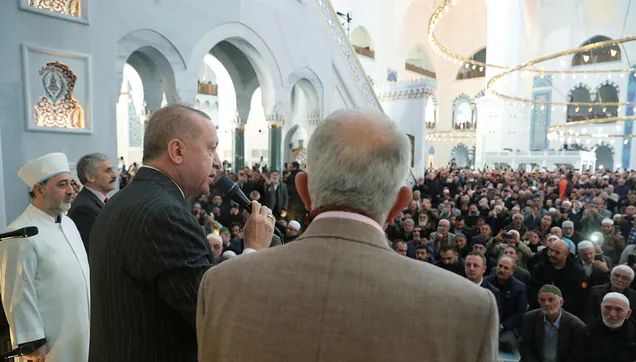 Başkan Erdoğan'dan cuma namazı sonrası "koronavirüs" uyarısı