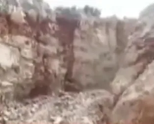 İşte Afrin’deki dev tünel ve mağaralar!