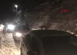 Abant'ta kar çilesi! Tatilciler otellere sığındı