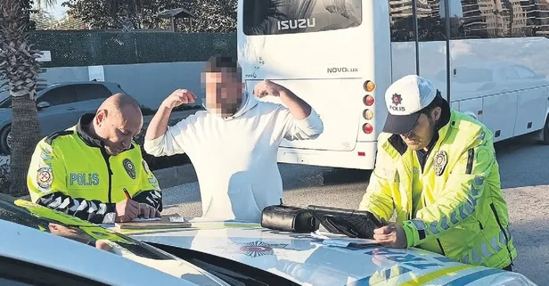 Antalya'da alkollü sürücüye rekor ceza