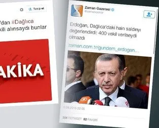 Hürriyet ve Zaman’ın çarpıtmasına soruşturma
