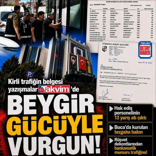 CHPli Buca Belediyesinde yolsuzluk çarkı: Hak ediş personeli Bahadır Yılmazın 13 yarış atı çıktı | Rüşvet dekontları ve bankamatik memuru trafiği