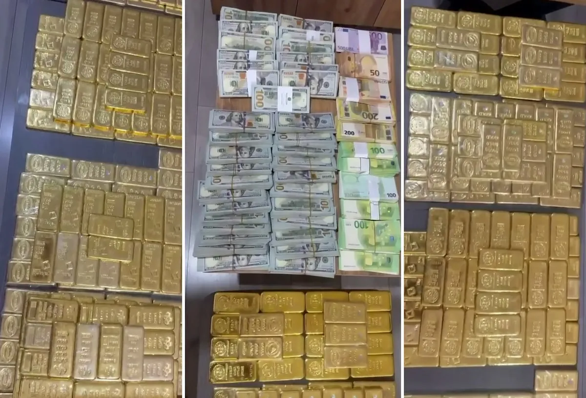 Alihan Kuriş soruşturmasında çarpıcı gelişme: Tek adreste 1,34 milyar TL'lik 200 kilo külçe altın-4