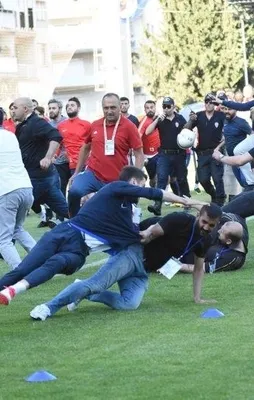Menemen Belediyespor - Keçiörengücü maçında ortalık karıştı