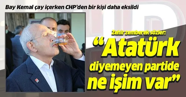 Son dakika: CHP’de şok istifa: Atatürk diyemeyen partide ne işim var