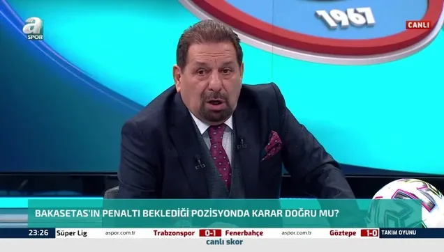 Trabzonspor - Fenerbahçe maçında Valencia'nın Bakasetas'a müdahalesi penaltı mı? Erman Toroğlu yorumladı