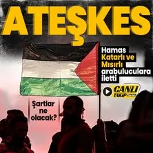 SON DAKİKA | Hamas, Katarlı ve Mısırlı arabuluculara ateşkesi kabul ettiğini bildirdi! Başkan Erdoğan Haniye ile görüştü
