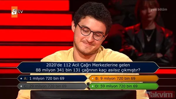Kenan İmirzalıoğlu sordu, Kim Milyoner Olmak İster'de Yeşilçam rüzgarı esti! Neşeli Günler, Münir Özkul ve Adile Naşit... - 34