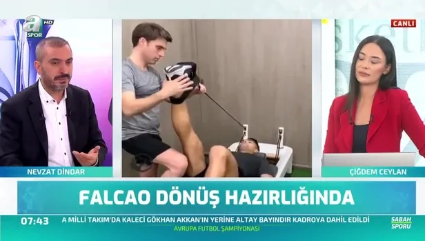Sakat olan Falcao'dan flaş paylaşım! Dönüyor mu?
