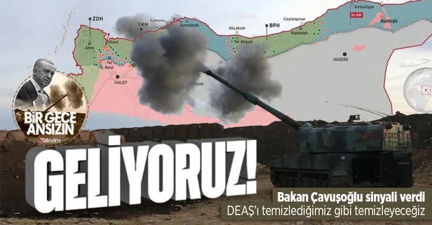 Dışişleri Bakanı Çavuşoğlu'ndan harekat mesajı: DEAŞ'ı temizlediğimiz gibi...