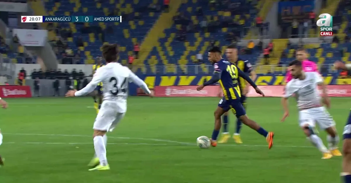 İZLE | Ankaragücü 3-0 Amed Sportif 📺 GOL: Zahid