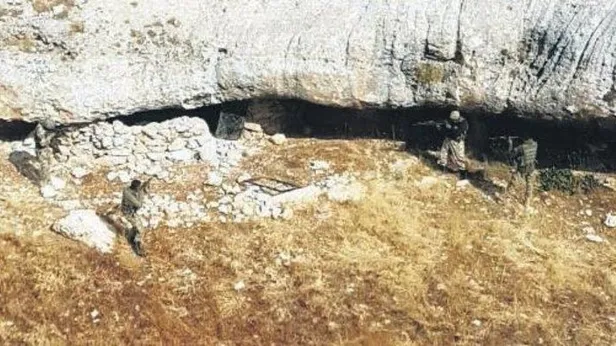 Siirt'te PKK'lı teröristlerin kullandığı 22 barınak imha edildi-1