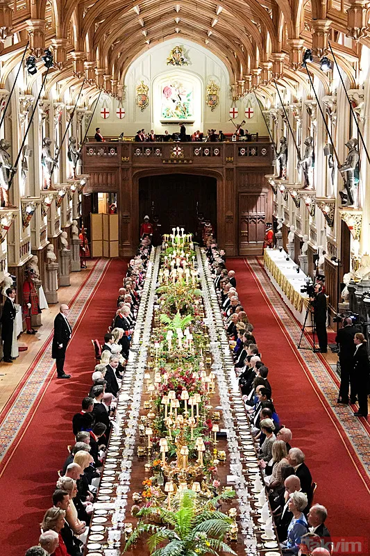 Trump İngiltere’de “krallar gibi” ağırlandı! Windsor Kalesi’nde büyük ziyafet: Beyaz Saray’dan ilginç paylaşım - 8