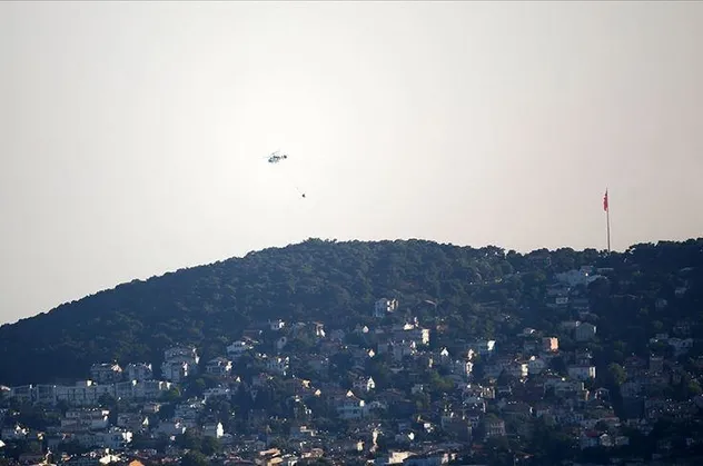 Milli Savunma Bakanlığı'ndan Heybeliada'daki yangına ilişkin açıklama