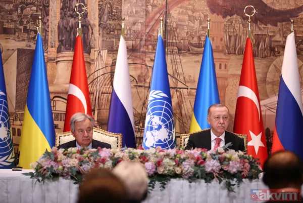 Tahıl krizi İstanbul'da çözüldü! Başkan Erdoğan devreye girdi tarihi adım atıldı! İşte kare kare tarihi anlar.. - 6