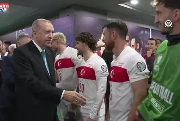 Başkan Erdoğan'dan Bizim Çocuklar'a tebrik!