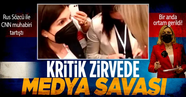 Antalya'daki Rusya - Ukrayna zirvesinde gergin anlar! Rus Sözcüsü Zaharova CNN muhabiriyle tartıştı!-1