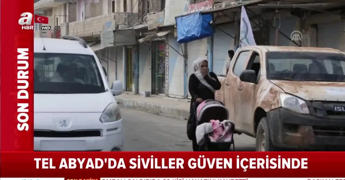 Tel Abyad'da terörün izleri hızla siliniyor |Video