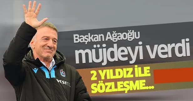 Müjdeyi verdi! 2 yıldız ile...