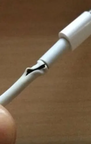 Şarj kablonuz böyle oluyorsa...