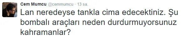 Cem Mumcu'dan şehitlere ve vatandaşa hakaret!-1