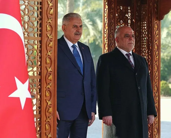 Başbakan Yıldırım İbadi ile görüştü