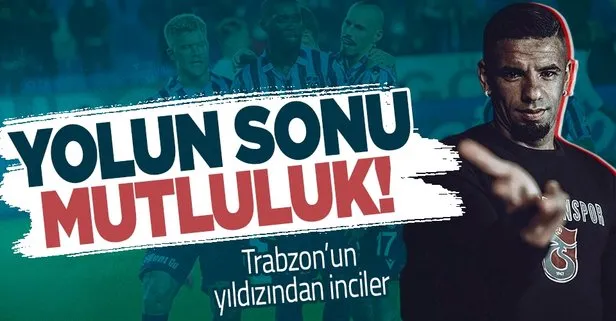 Trabzonsporlu Bruno Peres: Yolun sonunda mutluluk yaşayacağız