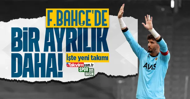 Fenerbahçe'de flaş Altay Bayındır gelişmesi! Yeni adresini duyurdular