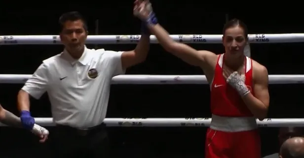 Buse Naz Çakıroğlu Dünya Boks Şampiyonası'nda çeyrek finalde!