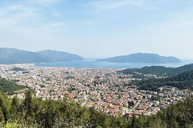 Muğla Marmaris’te icradan satılık 352,97 m2 arsa