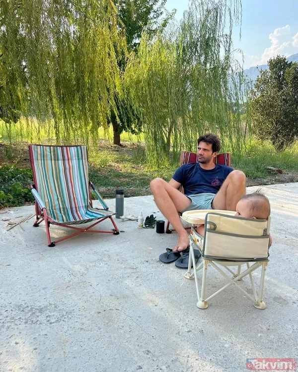 Kaan Urgancıoğlu yüzünü sır gibi sakladığı oğlu Ardıç'ı büyüttü! Baba-oğul fotoğrafa beğeni yağdı: "Maşallah kocaman olmuş!" - 7