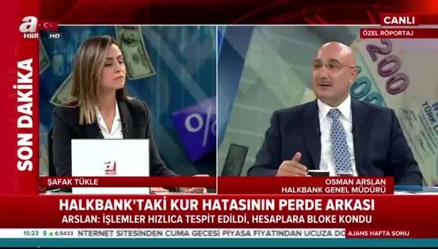 Halkbank'taki kur hatasının perde arkası