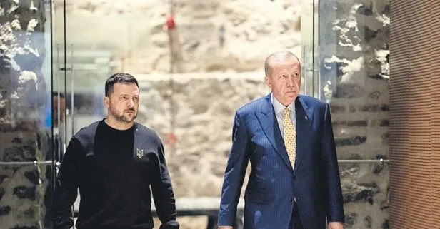 Başkan Erdoğan-Zelenski zirvesi tüm dünyada manşetlere çıktı