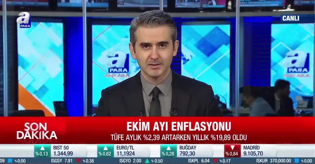Enflasyon rakamları açıklandı! 3 kasım 2021 TÜİK enflasyon açıklaması