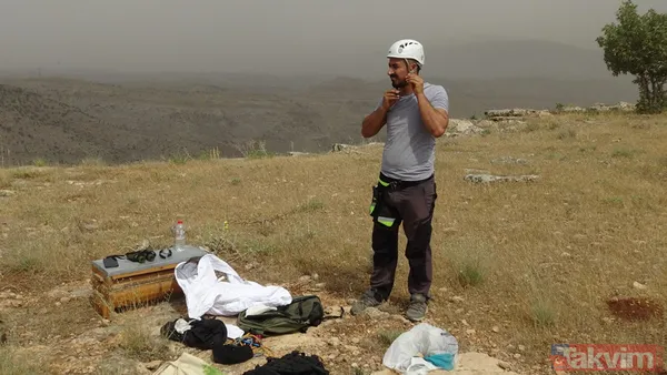 Babasından öğrendi! 150 metre yükseklikteki kayalardan topladığı balı 1000 TL'ye satıyor - 3