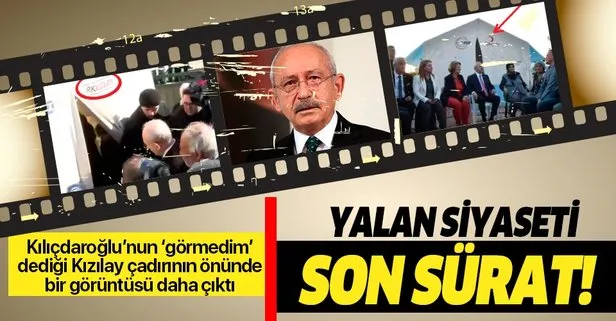 Kilicdaroglu Bir Tek Kizilay Cadiri Dahi Gormedim Demisti Bir