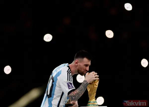 Arjantin Dünya Kupası'nı kazanırken Lionel Messi yine rekorları alt üst etti - 8