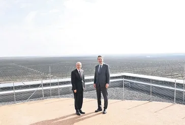 Bakanlar Karapınar GES’te