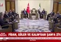 Şam ziyaretinden ilk görüntüler