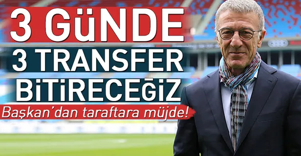 3 günde 3 transfer bitireceğiz