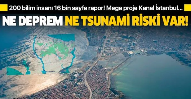 Türkiye’nin vizyon projelerinden Kanal İstanbul depreme göre tasarlandı!