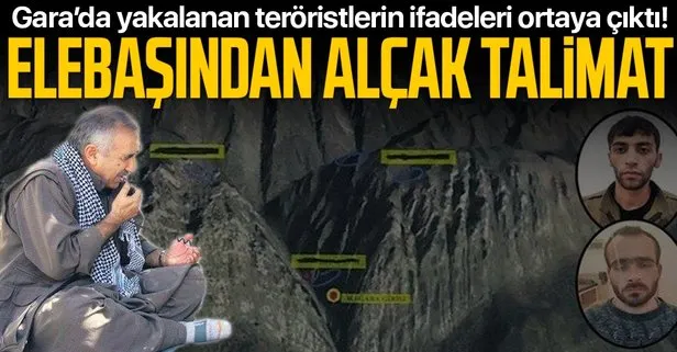 SON DAKİKA: Gara’da yakalanan teröristler itiraf etti! PKK elebaşı Murat Karayılan’dan alçak talimat
