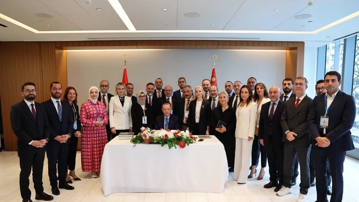 Başkan Erdoğan'dan BM sonrası Türkevi'nde gazetecilere önemli açıklamalar